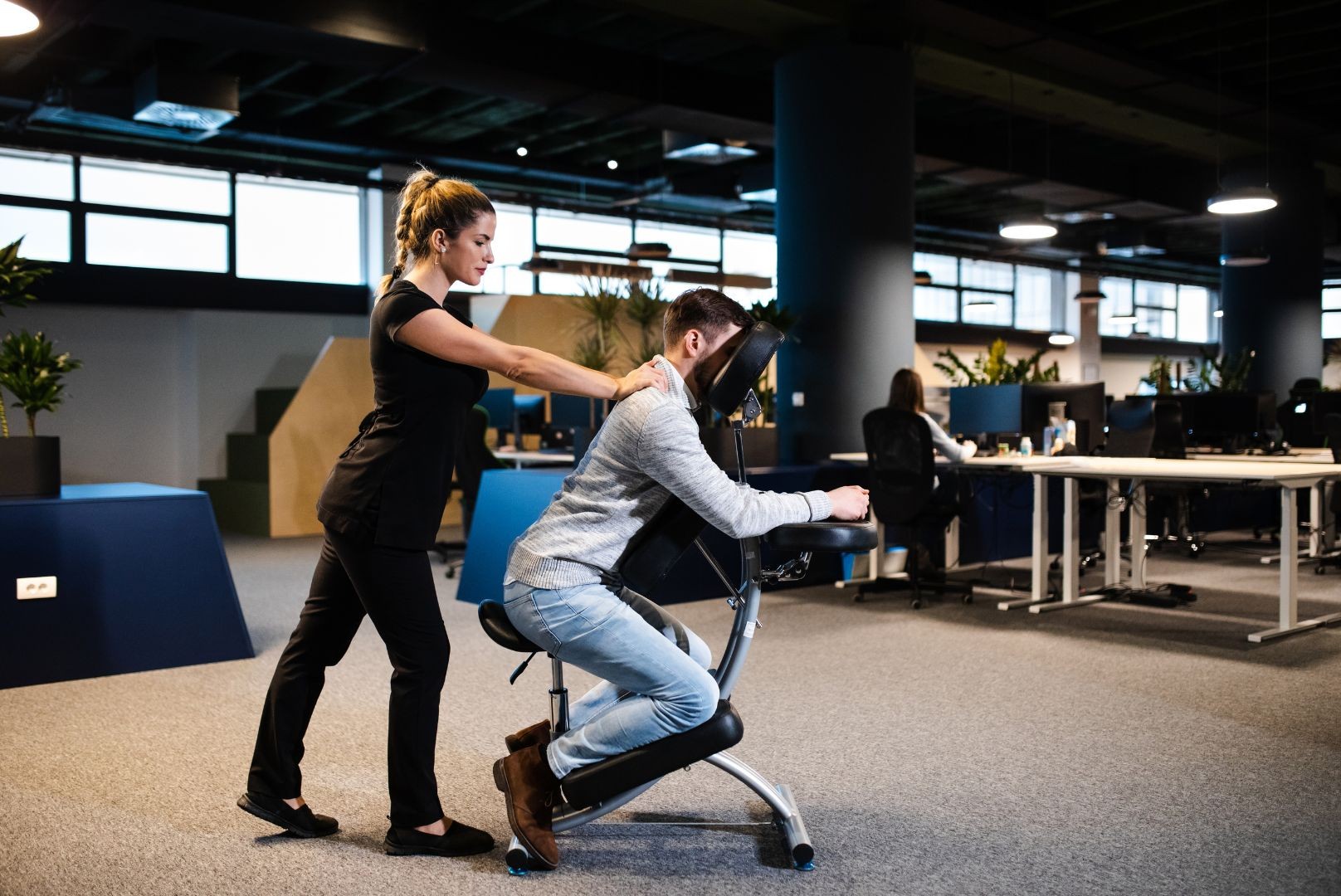 massages at corporate events